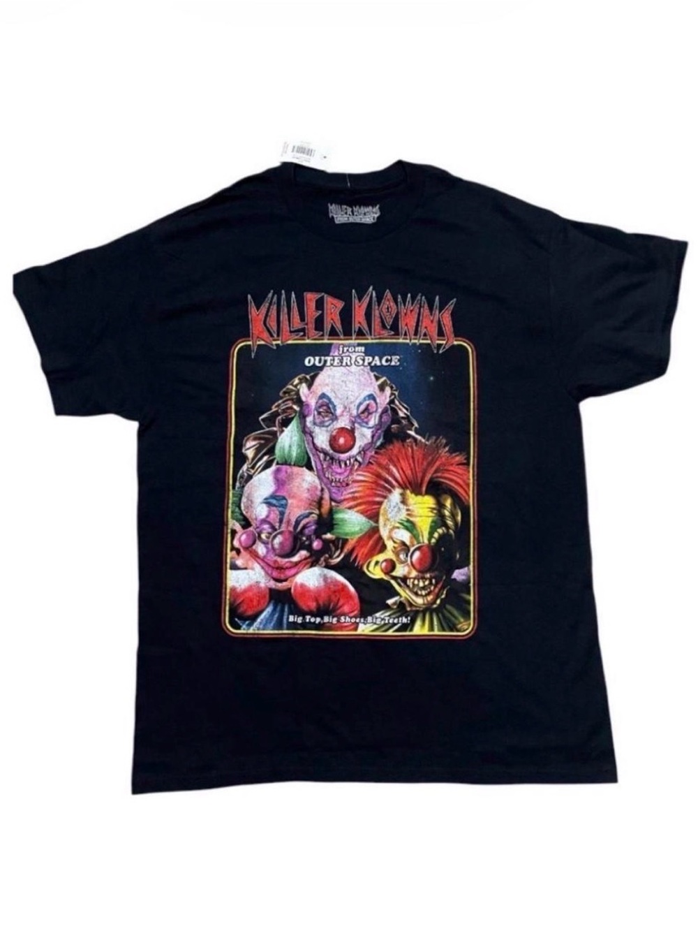 NWT Killer Klowns from Outer Space Graphic Tee - Size L Black